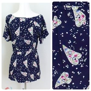 💙 *Odille* Anthropologie: Blustery Bouquet Blouse - size 0